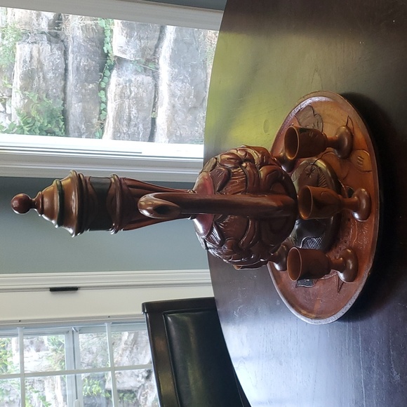 BEAUTIFUL WINE 🍷 DECANTER AND CUP SET - Picture 6 of 15